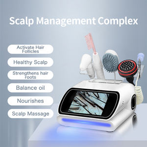 कारखाने की कीमत त्वचा परीक्षण एंटी हेयर लॉस वृद्धि डिवाइस इलेक्ट्रिक खोपड़ी 1 बालों और खोपड़ी विश्लेषण मशीन में इलेक्ट्रिक खोपड़ी मालिश 5 - Product Image 6