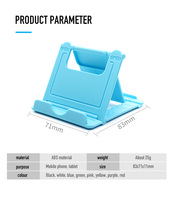 Vente entière d'usine pliable universel réglable support de téléphone de bureau support de tablette