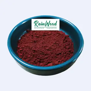 Kleurstof Rode Kojic Rijstpoeder Rode Gist Rijst Extract Gefermenteerde Monascus Extract E100 Monascus Rood