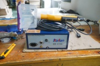 Petite machine de flocage électrostatique pour textiles, pour les tests