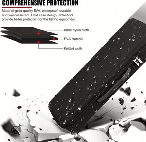 Sac de transport pour canne à pêche en EVA, nouveau modèle portable, étanche, pour le rangement des outils de pêche - Product Image 4