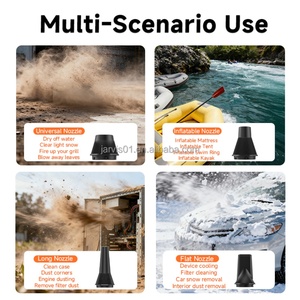 Sopladores Eléctricos Portátiles Industriales Jarvis, Motor Sin Escobillas Ajustable, Plumero de Aire Comprimido para Secado de Automóviles - Product Image 2