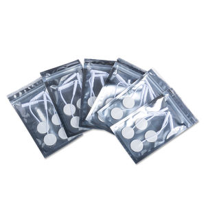 CE ha approvato piccoli cuscinetti appiccicosi in Gel Non tessuto per conduttivi con tappo/perno da 2.0mm riutilizzabili con cuscinetti rotondi per elettrodi di 2.5cm di diametro - Product Image 5