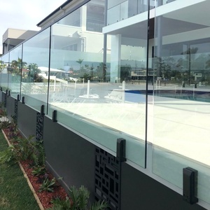 <span class=keywords><strong>Autran</strong></span> Moderno Negro Mate Ajustable de Montaje Lateral Acero Inoxidable 2205 Mini Poste Inteligente para Barandales de Vidrio de Patio - Product Image 2