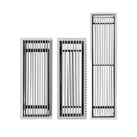 Système de ventilation à déplacement rapide, qualité supérieure, en plastique ABS, aérateur d'air pour bâtiment - Efficace, montage mural pour usage commercial