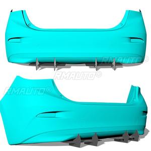 Protector de Parachoques Trasero para Mazda 3 S Grand Touring 2014-2016, Difusor, Kit de Carrocería, Accesorios para Auto - Product Image 3