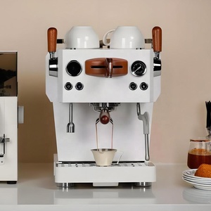 En stock: Cafetera espresso doméstica de alta calidad con control continuo, sistema de preinfusión PID y manómetro, de grano a taza, superventas. - Product Image 5