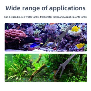 Jeneca 40cm-80cm Eco-friendly Aquarium Water Tongs com clipes destacáveis e clipes de plantas, adequado para aquários e aquários - Product Image 4