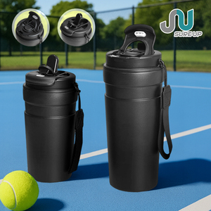 Thermos in Acciaio Inox di Alta Qualità 480ML 600ML Design Moderno Tazza per <span class=keywords><strong>Acqua</strong></span> e Caffè da Esterno Idee Regalo - Mantiene Freddo e Caldo - Product Image 1