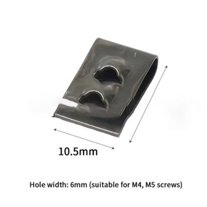 Own Brand Nut Metal <b>Clip</b> B Type Plate <b>Spring</b> U Shaped Clamp Mini Clamp General Industry - Product Image 2