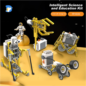 420pcs 58-in-1 hơi nước lập trình Robot khối ứng dụng điều khiển tự làm lắp ráp gốc xây dựng điện tử Đồ chơi giáo dục - Product Image 1