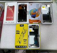 Écran tactile LCD JK Incell Assembly pour iPhone 15 6,7 pouces, luminosité 350-400 cd, garantie 1 an