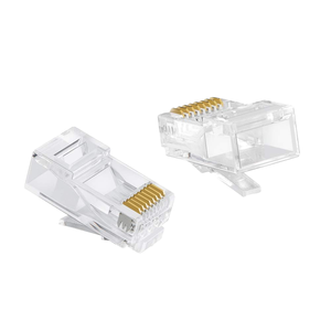 ביצועים גבוהים cat6 rj45 מחבר 8p8c מוגן רשת <span class=keywords><strong>stp</strong></span> f8c מודולרי תקע PC דיור - Product Image 1