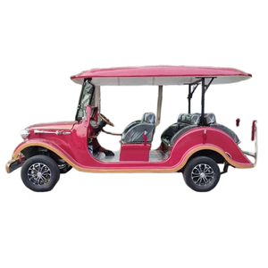 Carrito Eléctrico HKBG Strong Power BrightGal de 8 Plazas, Estilo Vintage Chino - Product Image 1