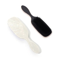 FYD vente en gros de haute qualité marbre motif peigne à cheveux Anti enchevêtrement cuir chevelu Massage peigne à cheveux Salon maison barbier femmes filles brosse à cheveux