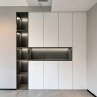 Meuble de rangement moderne en bois pour chaussures, design personnalisé pour entrée, armoire de rangement en bois pour chaussures