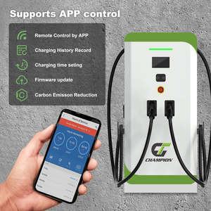 Новый 120 кВт двойной пистолет DC станция быстрой зарядки CCS2 + GB/T Ocpp1.6 совместим с <span class=keywords><strong>CMS</strong></span> для автобуса - Product Image 4
