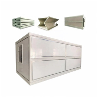 Yingrui pliable personnalisé luxe 20 pieds maison mobile préfabriquée petite maison pop-up magasin de détail mini magasin de conteneurs d'expédition