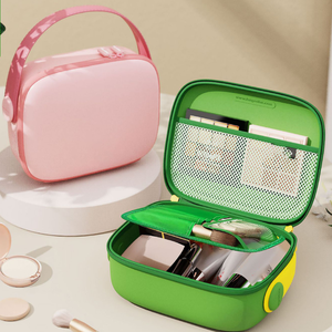 SENYU EVA Best Sell Custom Hanging Travel for Women Waterproof Makeup Cosmetic Bag Zipper Closure Fashion Style Daily Use - Product Image 2