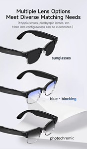 <span class=keywords><strong>Lentes</strong></span> Inteligentes W630 con Cámara de 8MP Antivibración, Asistente de Voz con IA, Traducción en Tiempo Real, Reconocimiento de Objetos y <span class=keywords><strong>Lentes</strong></span> Fotocromáticas - Product Image 3