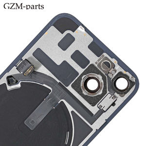 Cache arrière en verre avec cadre pour <span class=keywords><strong>iPhone</strong></span> 14, pièce de rechange pour <span class=keywords><strong>batterie</strong></span> de téléphone portable - Product Image 6