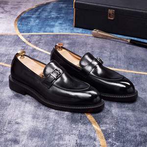 Zapatos Formales de Hombre de Alta Calidad, Diseño Elegante y Resistentes al Desgaste, Zapatos de Cuero Transpirables para Otoño, Bodas y Fiestas - Product Image 2