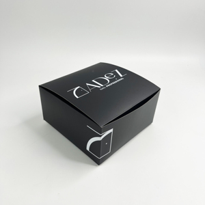 Caja de correo negra personalizada con logo impreso, caja de envío corrugada, caja de cartón plegable, caja de regalo para empaque de productos cosméticos y de belleza - Product Image 6