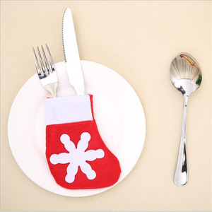 Christmas decorations, Christmas stockings, mini Christmas <b>socks</b>, Christmas cutlery sets, Christmas knife and fork sets - Product Image 3