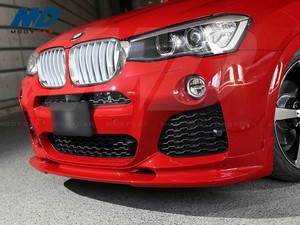 Labio delantero de fibra de carbono estilo B de diseño 3D para BMW F26 <span class=keywords><strong>X4</strong></span> 2014-2018 (solo para parachoques <span class=keywords><strong>m</strong></span>-tech) - Product Image 3