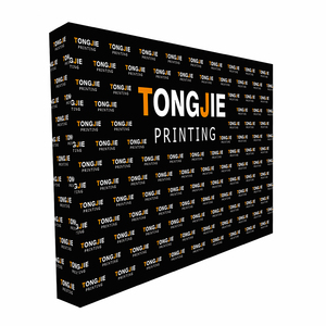 Tùy chỉnh vải hiển thị đứng Pop Up Banner Backdrop xách tay nhôm Mỹ trong kho - Product Image 2