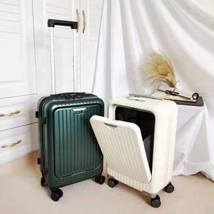 Abs + Pc Voorzak Rits Bagage Japan Koffer Reistas Tsa Slot Afneembare Zak Fashion Design Italie - Product Image 3