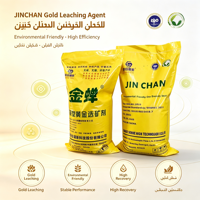 Agent de traitement de l'or écologique de marque JIN CHAN, fourni par l'usine, pour l'extraction de minerai d'or
