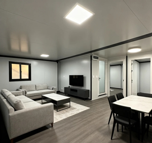 <span class=keywords><strong>Casa</strong></span> Container Espandibile Certificata CE per Uffici in Cantiere, Struttura Telescopica Antivento e Impermeabile, Mobile - Product Image 2