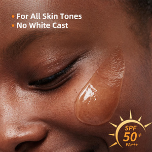 Gel <span class=keywords><strong>solaire</strong></span> invisible quotidien à marque privée SPF 50, large spectre, léger, <span class=keywords><strong>non</strong></span> gras, pour peaux sensibles, <span class=keywords><strong>visage</strong></span> et corps - Product Image 4