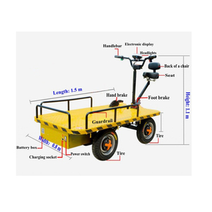 Small Heavy Duty Front Cargo Tricycle Automatic Commercial Delivery Van - Product Image 4