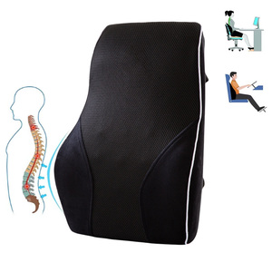 Almohada de soporte lumbar/cojín trasero personalizado, <span class=keywords><strong>respaldo</strong></span> ortopédico de espuma viscoelástica <span class=keywords><strong>para</strong></span> asiento de coche, silla de oficina/ordenador y silla de ruedas - Product Image 1