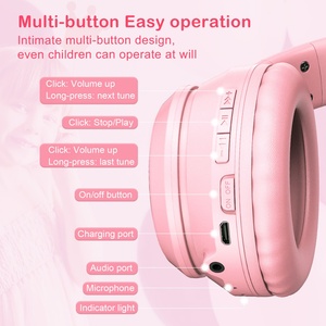 P47M BT 5.0 Over-Ear <b>Wireless</b> Headphones with Noise Cancelling <b>Mic</b> & TF Card for DJ and Sports Travel - Product Image 4