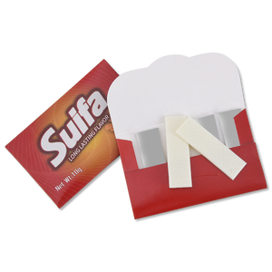 Emballage en enveloppe Bâtonnets de <span class=keywords><strong>chewing</strong></span>-<span class=keywords><strong>gum</strong></span> à la <span class=keywords><strong>cannelle</strong></span> Saveur menthe fraîche <span class=keywords><strong>Xylitol</strong></span> - Product Image 2