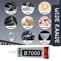 Colle époxy B7000 110 ml compatible OEM, résine adhésive pour réparation d'écran tactile de téléphone portable, colle liquide pour bijoux et artisanat