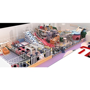Parc d'attractions commercial sur mesure OEM : Château de plaisir, manèges, produits de jeu souple et aire de jeux intérieure - Product Image 1
