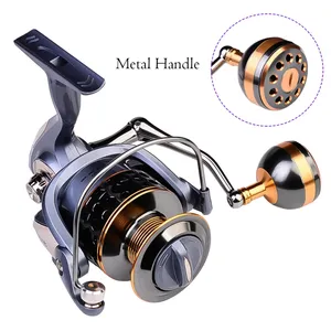 Wholesale Outdoor Cheaper Spinning Reels Alloy Spool Saltwater Fishing Reel High Speed All Metal Spinning Reel Fishing