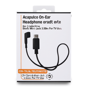 Audífonos Acapulco Supraaurales con Cable de 6m, Conector Mini-Jack de 3.5mm para TV - Product Image 3