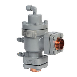 Válvula de Mantenimiento de Presión Manual Ajustable de Acero Fundido de 3/4 Pulgadas para Regulación de Unidades de Compresores de Sistemas de Refrigeración - Product Image 1