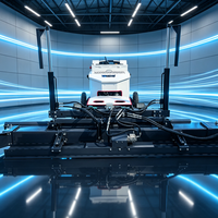 Machine à laser pour le nivellement du béton YG ZP40, haute performance, débit maximal de 2000 m3/h, application robotisée de nivellement de sols industriels à grande échelle