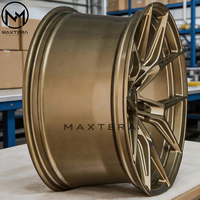 Rines de Aleación Maxtera Forged Estilo R1 Personalizados para Autos de Pasajeros Porsche, BMW, Volkswagen R GTI MK7 MK8, Nissan 370Z, Supra, MX-5