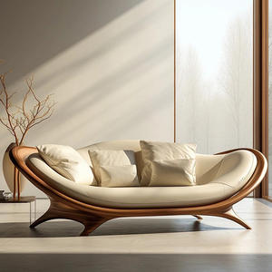 <span class=keywords><strong>Sofa</strong></span> Italia <span class=keywords><strong>Sofa</strong></span> desainer mewah bagian <span class=keywords><strong>Sofa</strong></span> Modular kain melengkung kayu untuk Hotel kamar tidur Salon <span class=keywords><strong>Sofa</strong></span> melengkung - Product Image 2