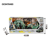 Mini armée pour hommes, jeu de société en plastique, avec des réservoirs, vente en gros,