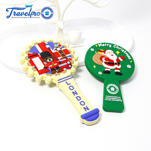 Espejo Cosmético Portátil al por Mayor con Mango, Espejo Pequeño de PVC de Mano, Espejo de Bolsillo de una Sola Cara - Product Image 3