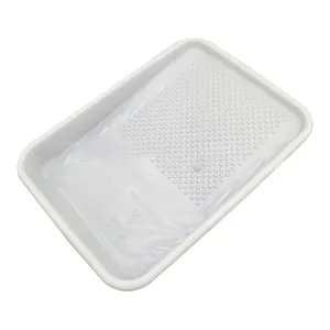 Hot Selling New Vacuum-formed White Plastic Paint Tray