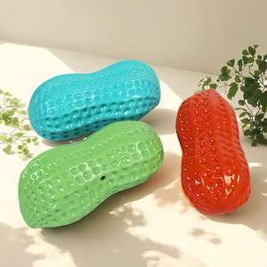 Perro Cacahuete Juguetes Dentición Mordedura Resistente Teddy <span class=keywords><strong>Shiba</strong></span> <span class=keywords><strong>Inu</strong></span> Raza Pequeña Mascota Perro Masticar Juguetes Squeaky - Product Image 1